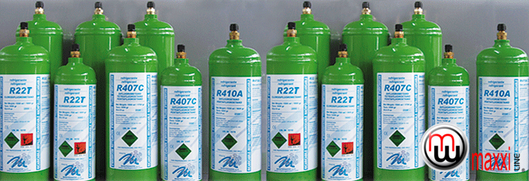 MaxxiLine Refrigerant Refillable Cylinders
