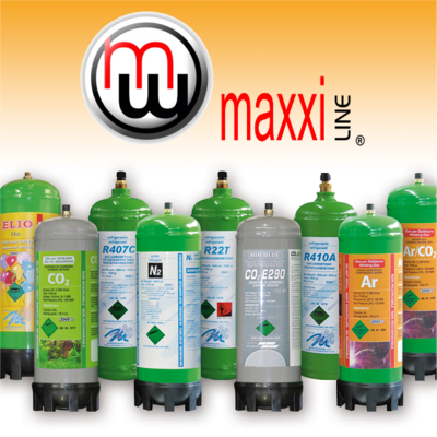 MaxxiLine Refrigerant Refillable Cylinders